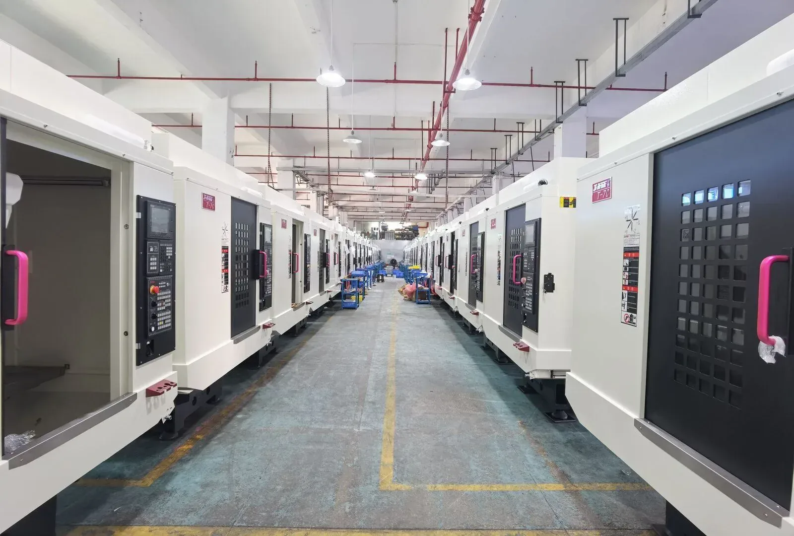 Machined aluminium optical communication housing components